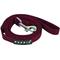 Show in main carousel: Puppia Two-Tone Polyester Dog Leash, Wine, Small: 3.81-ft long, 0.4-in wide slide 1 of 4