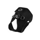 Puppia Vest Polyester Step In Back Clip Dog Harness, Black, X-Large: 20.4-in chest