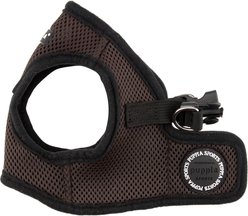 Puppia Vest Polyester Step In Back Clip Dog Harness, Brown, X-Large: 19.6 to 20.4-in chest