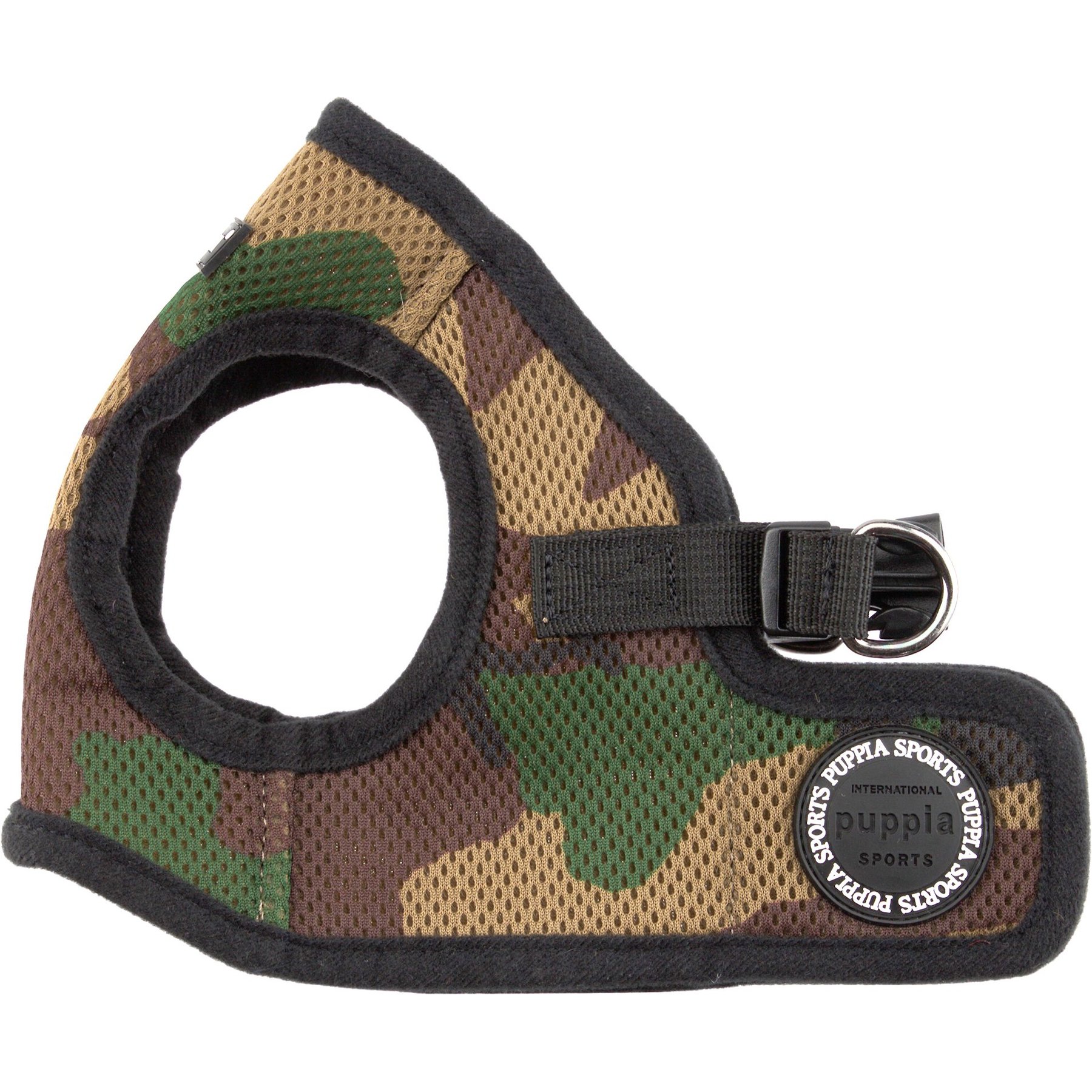 Puppia Vest Polyester Step In Back Clip Dog Harness, Camo, X-Large: 19.6 to 20.4-in chest