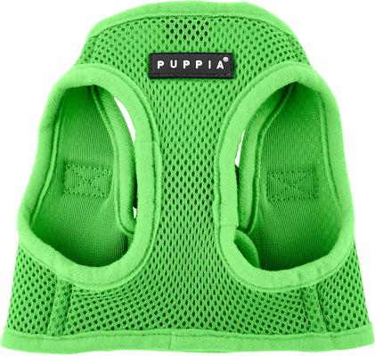 Show full view: Puppia Vest Polyester Step In Back Clip Dog Harness, Green, Medium: 15.4-in chest slide 7 of 11