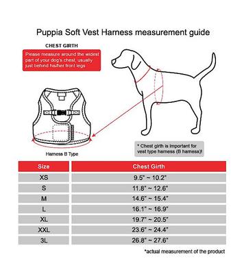 Show full view: Puppia Vest Polyester Step In Back Clip Dog Harness, Green, Small: 12.6-in chest slide 2 of 11