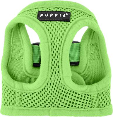 Show full view: Puppia Vest Polyester Step In Back Clip Dog Harness, Green, X-Small slide 7 of 11