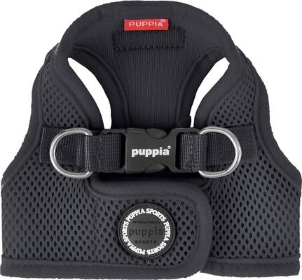 Show full view: Puppia Vest Polyester Step In Back Clip Dog Harness, Grey, Medium slide 7 of 12