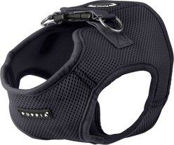 Puppia Vest Polyester Step In Back Clip Dog Harness, Grey, X-Large: 20.4-in chest