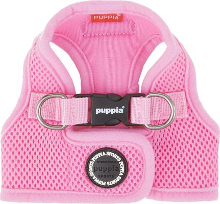 Show full view: Puppia Vest Polyester Step In Back Clip Dog Harness, Pink, Small slide 6 of 11