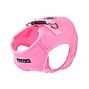 Puppia Vest Polyester Step In Back Clip Dog Harness, Pink, X-Large: 20.4-in chest