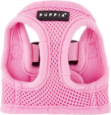 Show full view: Puppia Vest Polyester Step In Back Clip Dog Harness, Pink, X-Small slide 7 of 11