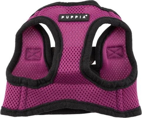Show full view: Puppia Vest Polyester Step In Back Clip Dog Harness, Purple, X-Large: 19.6 to 20.4-in chest slide 4 of 9