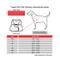 Show in main carousel: Puppia Vest Polyester Step In Back Clip Dog Harness, Red, Large: 16.9-in chest slide 2 of 11