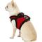 Show in main carousel: Puppia Vest Polyester Step In Back Clip Dog Harness, Red, X-Small slide 4 of 11