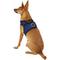 Show in main carousel: Puppia Vest Polyester Step In Back Clip Dog Harness, Royal Blue, Medium slide 4 of 11