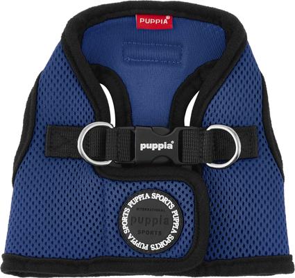 Show full view: Puppia Vest Polyester Step In Back Clip Dog Harness, Royal Blue, Medium slide 6 of 11