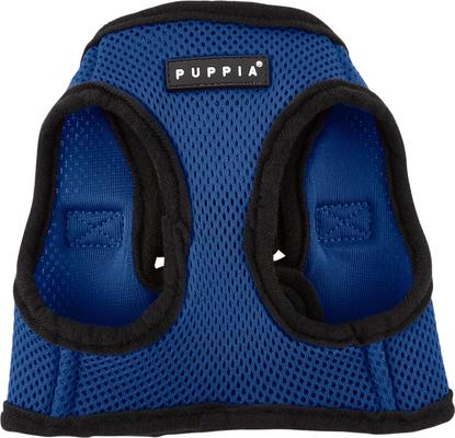 Show full view: Puppia Vest Polyester Step In Back Clip Dog Harness, Royal Blue, Medium slide 7 of 11