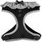 Show in main carousel: Puppia Vivien A Style Polyester Back Clip Dog Harness, Black, Large: 20 to 29-in chest slide 7 of 11