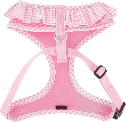 Show full view: Puppia Vivien A Style Polyester Back Clip Dog Harness, Pink, Large: 20 to 29-in chest slide 7 of 10