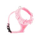 Puppia Vivien A Style Polyester Back Clip Dog Harness, Pink, Small: 12 to 17.5-in chest