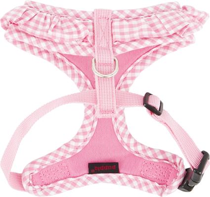 Show full view: Puppia Vivien A Style Polyester Back Clip Dog Harness, Pink, Small: 12 to 17.5-in chest slide 8 of 11