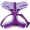 Show in main carousel: Puppia Vivien A Style Polyester Back Clip Dog Harness, Purple, Small: 12 to 17.5-in chest slide 8 of 11