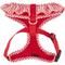 Show in main carousel: Puppia Vivien A Style Polyester Back Clip Dog Harness, Red, Medium: 15 to 22-in chest slide 7 of 10
