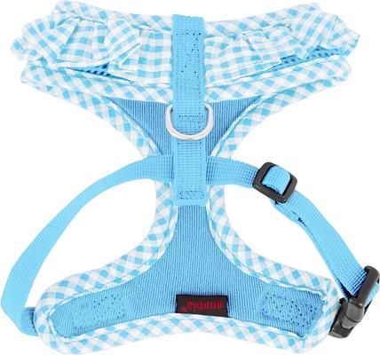 Show full view: Puppia Vivien A Style Polyester Back Clip Dog Harness, Sky Blue, Small: 12 to 17.5-in chest slide 7 of 10
