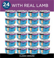 Puppy Chow Classic Ground Lamb Pate Wet Puppy Food, 5.5-oz can, case of 24 slide 2 of 8