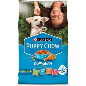 Purina ONE Plus Healthy Puppy Formula High Protein Natural Dry Puppy Food With Added Vitamins, Minerals And Nutrients - 8 Lb. Bag (Pack Of