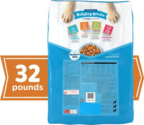 Show full view: Puppy Chow Complete with Real Chicken Dry Dog Food, 30-lb bag slide 3 of 13