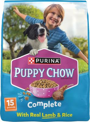 PUPPY CHOW Complete with Real Lamb Rice High Protein Dry Dog