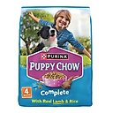Puppy Chow Complete with Real Lamb & Rice High Protein Dry Dog Food, 4-lb bag