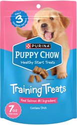 Puppy Chow Healthy Start Salmon Flavor Training Dog Treats, 7-oz pouch