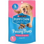 Puppy Chow Healthy Start Salmon Flavor Training Dog Treats, 7-oz pouch