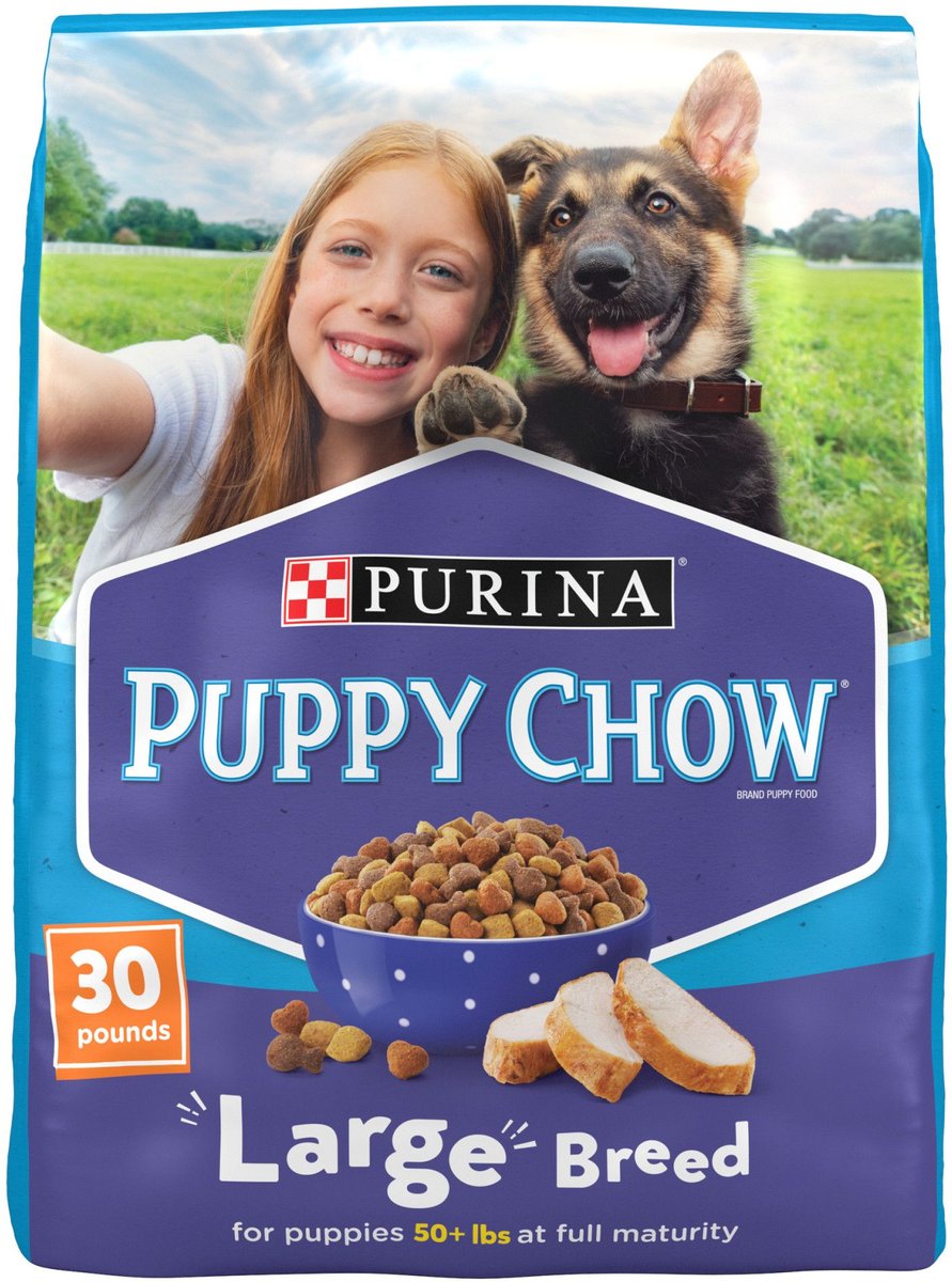 Puppy Chow High Protein with Real Chicken Large Breed Dry Puppy Food