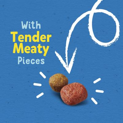 Show full view: Puppy Chow Tender & Crunchy with Real Beef Dry Dog Food, 30-lb bag slide 5 of 11