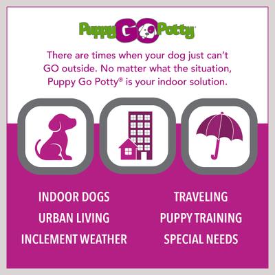 Show full view: Puppy Go Potty Natural Paper Fiber Dog Litter, 8.5-lb bag slide 4 of 11