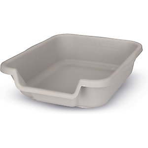 Puppy Pan Dog, Cat & Small Animal Litter Pan, Gray, Small