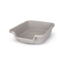 Puppy Pan Dog, Cat & Small Animal Litter Pan, Gray, Small