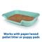 Show in main carousel: Puppy Pan Dog, Cat & Small Animal Litter Pan, Green, Large slide 4 of 6