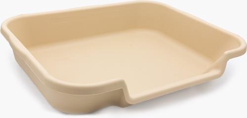 Show full view: Puppy Pan Dog, Cat & Small Animal Litter Pan, Large, Tan slide 3 of 6