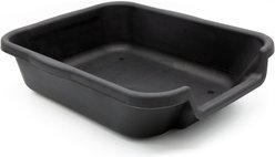 Puppy Pan Dog, Cat & Small Animal Litter Pan, Small, Black