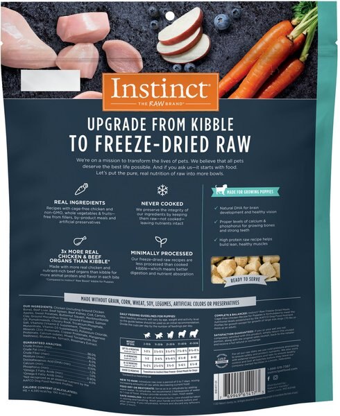 Temporarily Unavailable - Puppy Variety Pack - Instinct Frozen Food ...