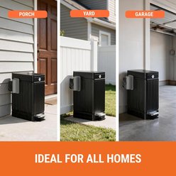 Pupzle Outdoor Odor Control Dog Poop Trash Can with Lid, 3.2-gal, 30 Bags slide 2 of 9