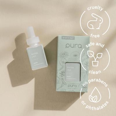 Show full view: Pura Deodorizing Fragrance Diffuser Refill, Water Lily slide 2 of 10