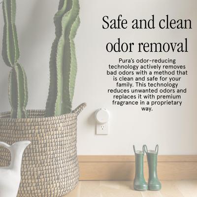 Show full view: Pura Deodorizing Smart Fragrance Diffuser Starter Set, Water Lily & Juicy Acai slide 4 of 12