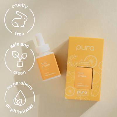 Show full view: Pura Smart Diffuser Fragrance Refill, Yuzu Citron slide 5 of 6