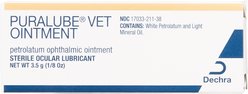 Puralube Vet Ointment Sterile Ocular Lubricant for Dogs & Cats, 3.5g tube slide 2 of 7
