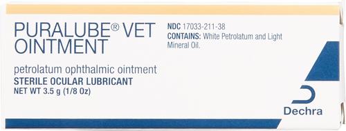 Show full view: Puralube Vet Ointment Sterile Ocular Lubricant for Dogs & Cats, 3.5g tube slide 3 of 10