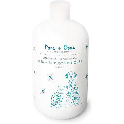 Pure + Good Pure + Good Flea + Tick Dog & Cat Conditioner, 16-fl oz bottle