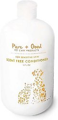 Pure + Good Scent Free Dog & Cat Conditioner, 16-fl oz bottle