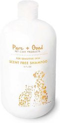 Pure + Good Scent Free Dog & Cat Shampoo, 16-fl oz bottle